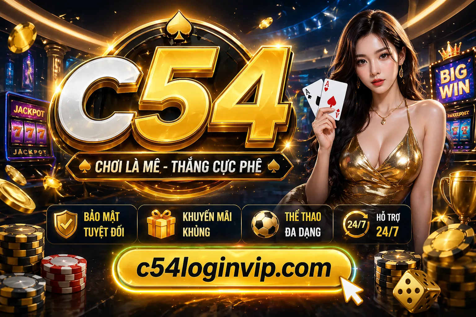 Sảnh Live Casino sang trọng tại goo88 casino