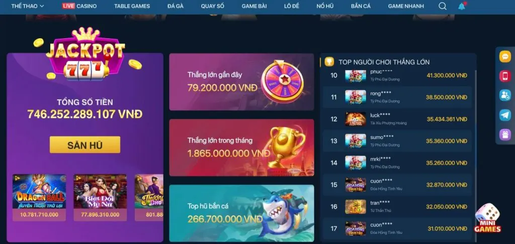 Slot chủ đề tại goo88 casino